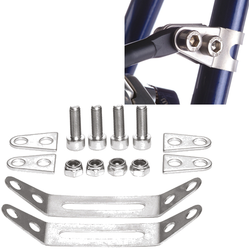Racktime Schellen-Adapterset, Ø 21mm-22mm, , 71621