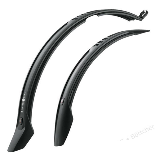 SKS Steckblech-Set VELO 65 MOUNTAIN 26"-27.5", , Kunststoff, B=65mm, schwarz, , 11020