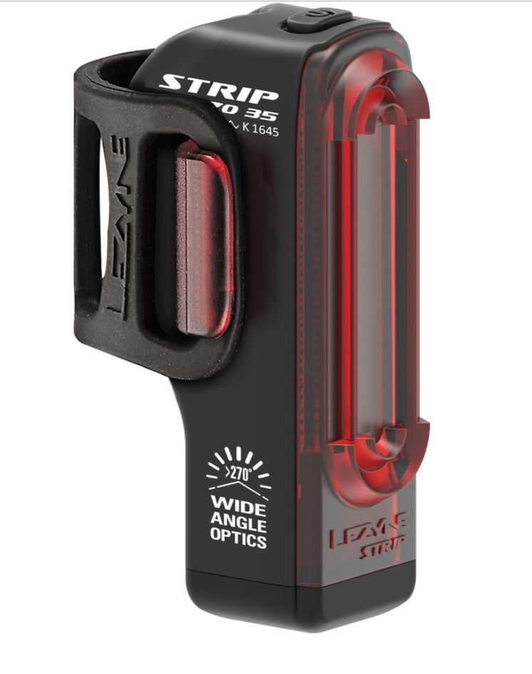 Lezyne Beleuchtung, LED rot, STRIP DRIVE, StVZO Zulassung, 36 Lumen, 1 Modus, Composite Matrix Material