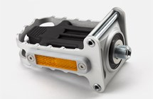 Brompton Faltpedal links Silver