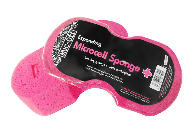 Muc Off Expanding Sponge, pink