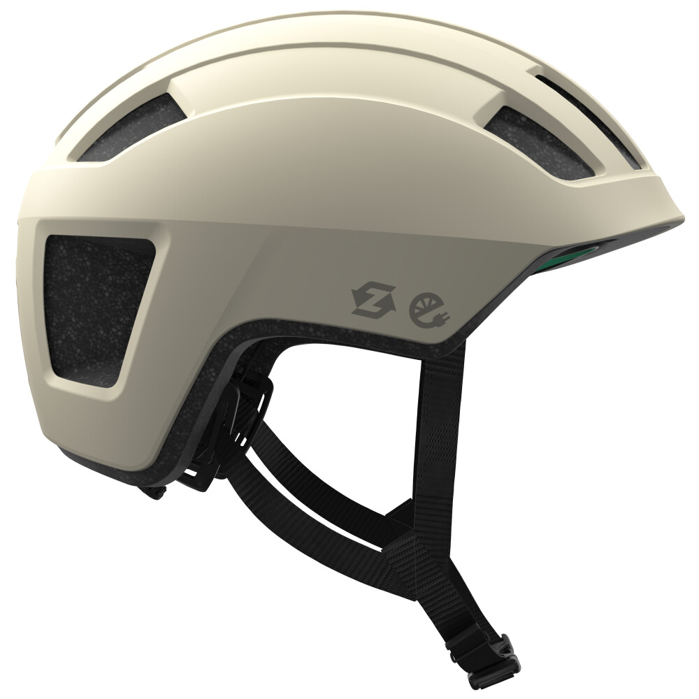 LAZER Helm Verde KinetiCore Urban/E-Bike Matte White Stone (S-M) 50-56 cm