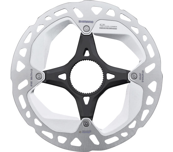 Shimano Bremsscheibe RT-MT800 160mm CL Verschlussring mit Innenverzahnung