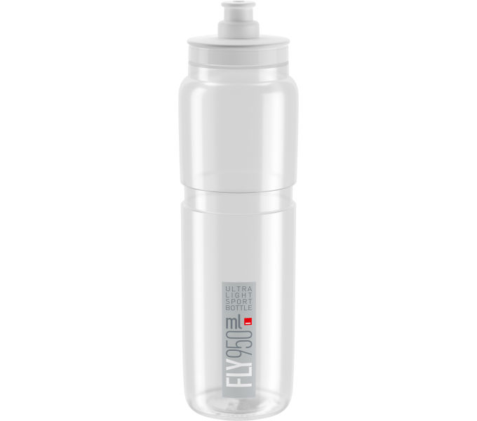 Elite Trinkflasche Fly 950 Ml Klar/grau