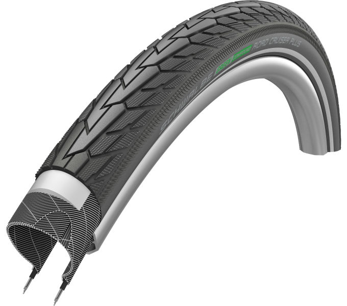 Schwalbe Reifen ROAD CRUISER Green Compound Active Line 42-622 Schwarz-Reflex