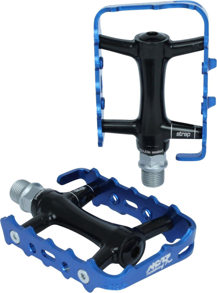 NC-17 NC-17 Trekking Pro Flat Fahrrad Pedal schwarz/blau