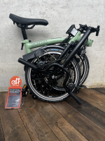 Brompton C-Line -  Explore - 6 Speed - Matcha | Black