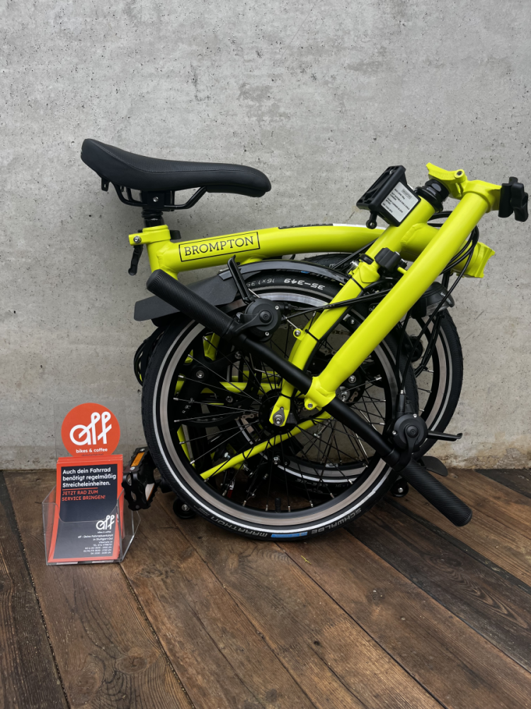 Brompton C-Line -  Explore - 6 Speed - Yuzu Lime Yellow