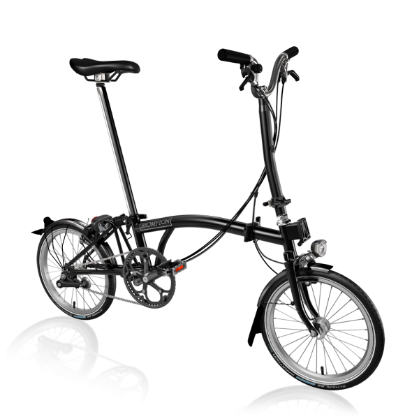 Brompton C-Line - Explore - 6 Speed - Black Matt