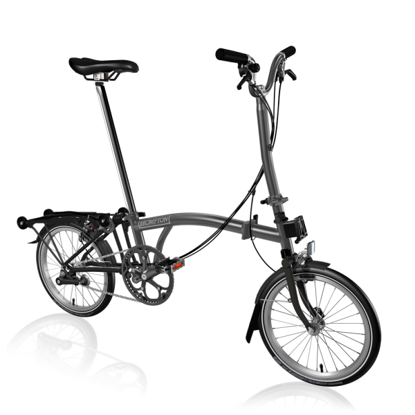 Brompton P-Line - Titan - Midnight Black Metallic