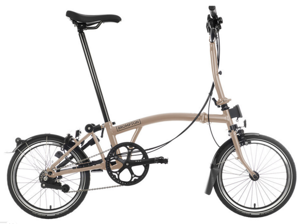 Brompton C-Line -  12 Speed - Dune Sand