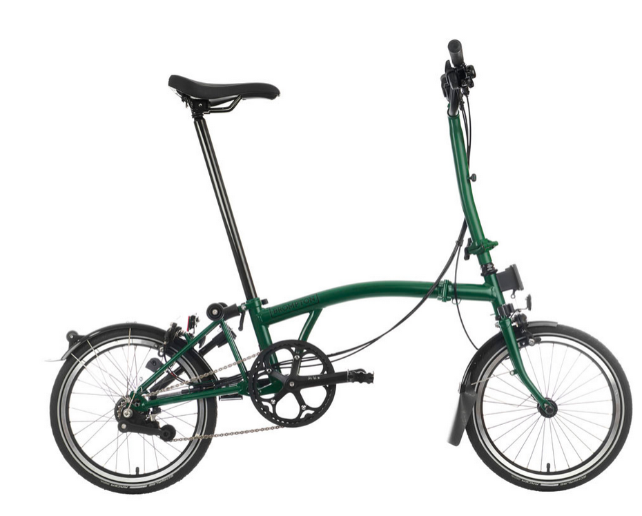 Brompton C-Line - Explore - 6 Speed - Racing Green