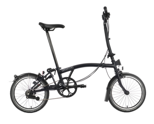 Brompton C-Line - Explore - 6 Speed - Black Matt