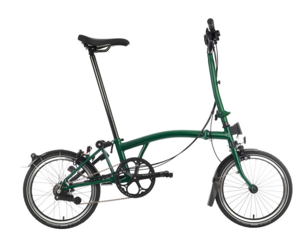Brompton C Line - Explore - 6 Speeds - Racing Green